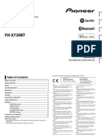 FH-X730BT Manual NL en FR de It Ru Es