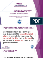 AMEK Spectrophotometry Presentation 2022