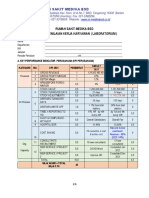 Formulir Penilaian Kinerja 2021 Laboratorium