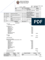 Sorsogon State University class schedule and fees for Mary Rose Gabito