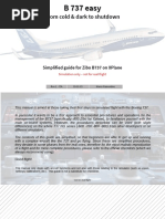 超希少　Boeing Manual QRH Boeing Quick Reference Handbook (QRH) Demonstration | PMDG