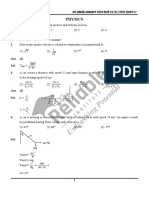 Jee Main 25 Jan 2023 Shift 1 Physics Memory Based Paper Solution - PHP