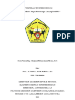 Laporan Praktikum Mikrobiologi " Uji Cemaran Mikroba Dengan Metode Angka Lempeng Total/TPC "