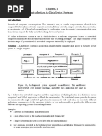 Introduction To Distributed Systems