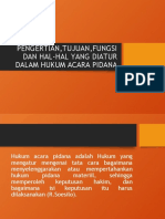 Pengertian, Tujuan, Fungsi Dan Hal-Hal Yang Diatur Dalam Hukum Acara