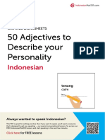 Indonesian Adjectives 2