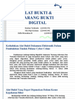 Presentasi Alat Bukti Dan Barang Bukti Digital