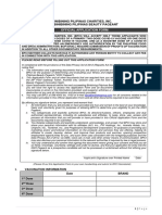 2023 Binibining Pilipinas Official Application Form