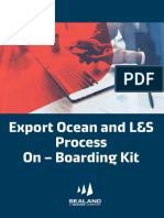 Export On Boarding Kit Ocean and L S