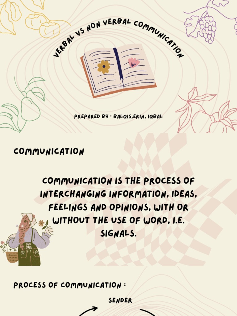 Verbal Vs Non Verbal Communication | PDF