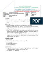 Sop-Perencanaan Pelaksanaan Evaluasi Penunjang Dosen