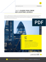 Mount Lighting White Paper CIBSE