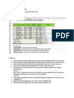 Fungsi Excel untuk perhitungan