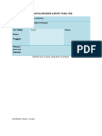 Form Failure Mode & Effect Analysis