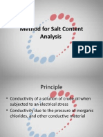 Characterisation of Crude II