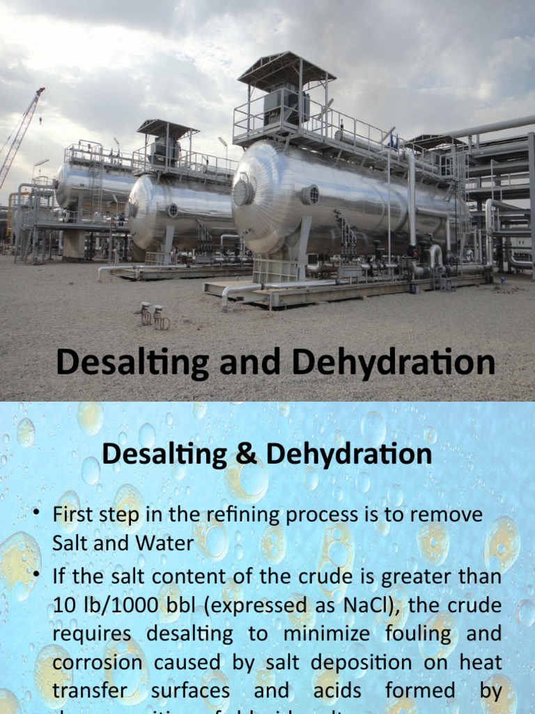 Desalting and Dehydration VI | PDF | Sodium Chloride | Water