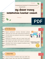 Konsep Dasar Ruang Kesehatan Kantor Camat