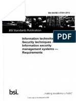 Iso 27001 2013 - Isms