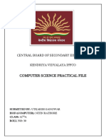Central Board of Secondary Education: Kendriya Vidyalaya Iffco