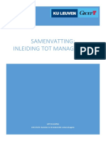 Samenvatting Management (Jeff Christoffels)