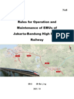 1. File Asli Dr HSRCC (by) - 8.Rules for Operation and Maintenance of EMUs of Jakarta-Bandung High Speed Railway（97版）