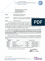 Memo 608-2022 - Updating of The Correct Learning Delivery and Flexible Learning Delivery of Training Ouputs in The T2MIS