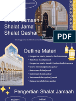 Shalat Jamaah Jama Dan Qashar PNDI UII