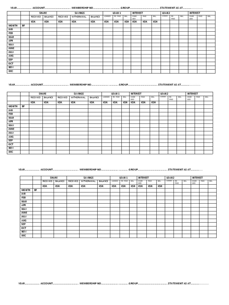 Pass Book | PDF