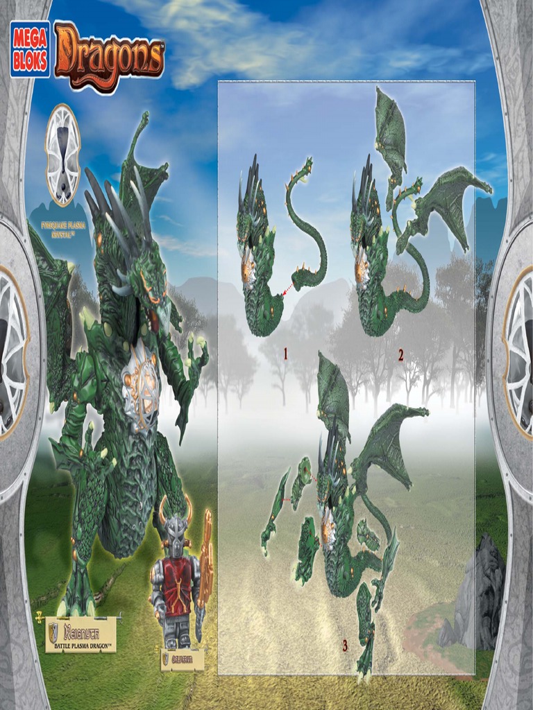 MegaBloks_Dragons_98267_Reignyth PDF Marcas de juguetes Juguetes