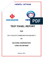 Panel Test Report