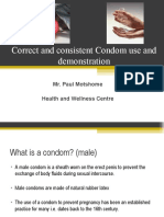 Condom Demo Class February 2015