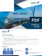 UMEX & SimTEX 2022 Traffic Plan