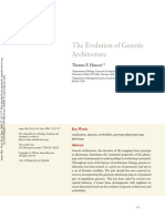 The Evolution of Genetic Architecture