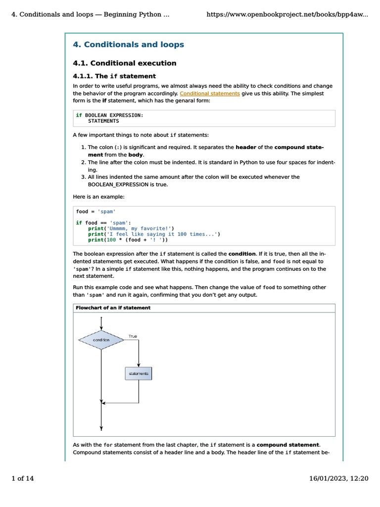 Conditionals-4 - BPP Python | PDF | Control Flow | Python (Programming ...