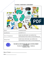 Exercise efficient and effective sustainable practices in the workplace pdf