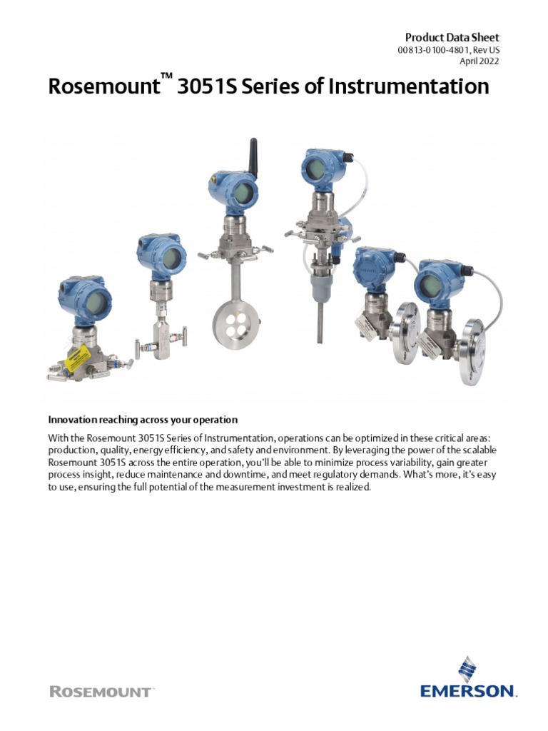 Rosemount 3051s Series1 PDF Flow Measurement Calibration