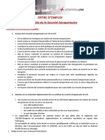 Responsable Sécurité Aéroportuaire V4