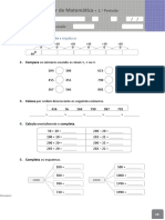 Avaliação Intercalar de Matemática - 1.º Período