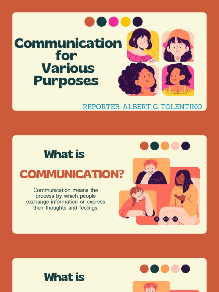 Purposive Communication PDF Communication Public Speaking