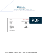 Globalco inspection report for MV Sabrina cargo loading