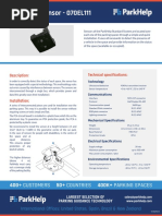 EN - Ultrasonic Sensor Spec Sheet