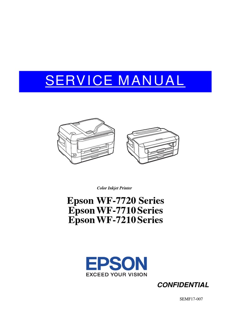 Epson wf 7720 wf 7710 wf 7210 series service manual page 1 20 pdf