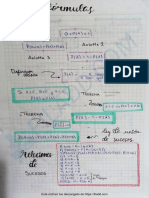 Probabilidad Hoja de Formulas 1 Parcial