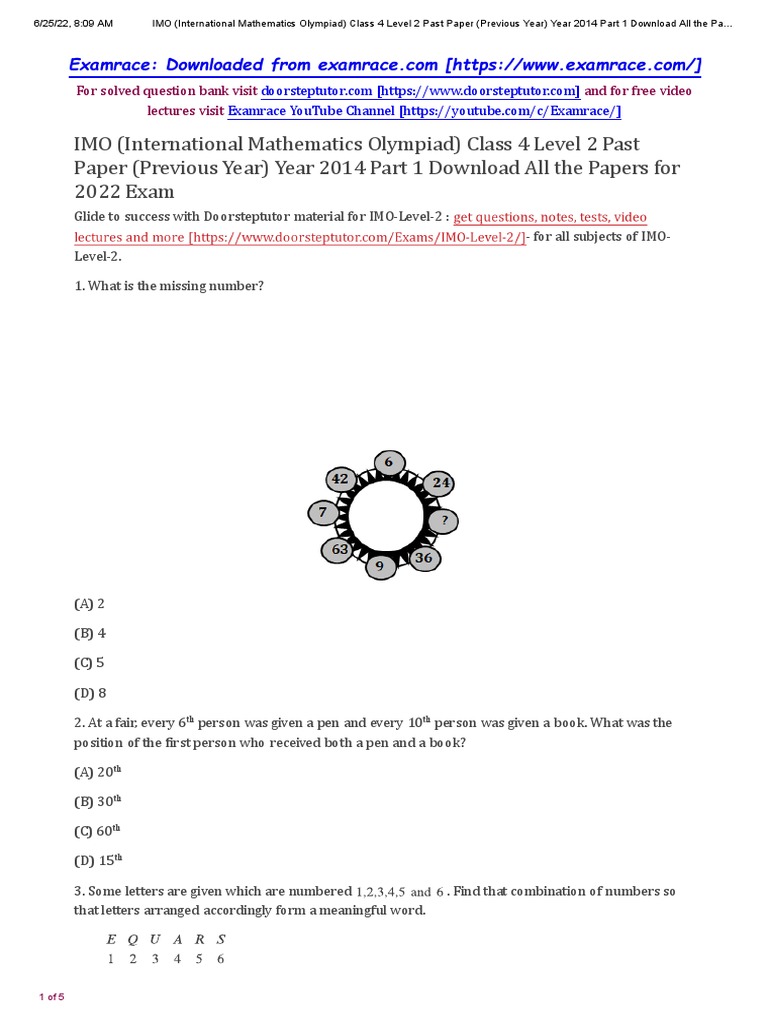 imo-class-4-level-2-year-2014-part-1-pdf-mathematics