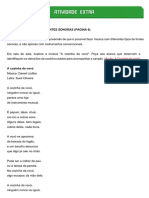 Diferentes Tipos de Fontes Sonoras (Página 6) : (Áudio: A Cozinha Da Vovó)