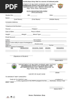 02 ROTC Registration Form 2nd Sem