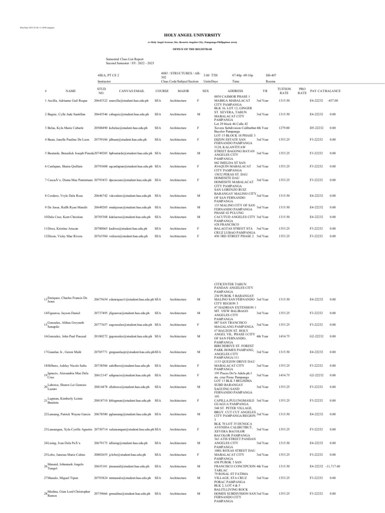 class-list-report-for-holy-angel-university-architecture-students-pdf