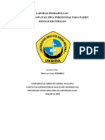 LAPORAN PENDAHULUAN KEPERAWATAN PSIKOSOSIAL PASIEN KECEMASAN