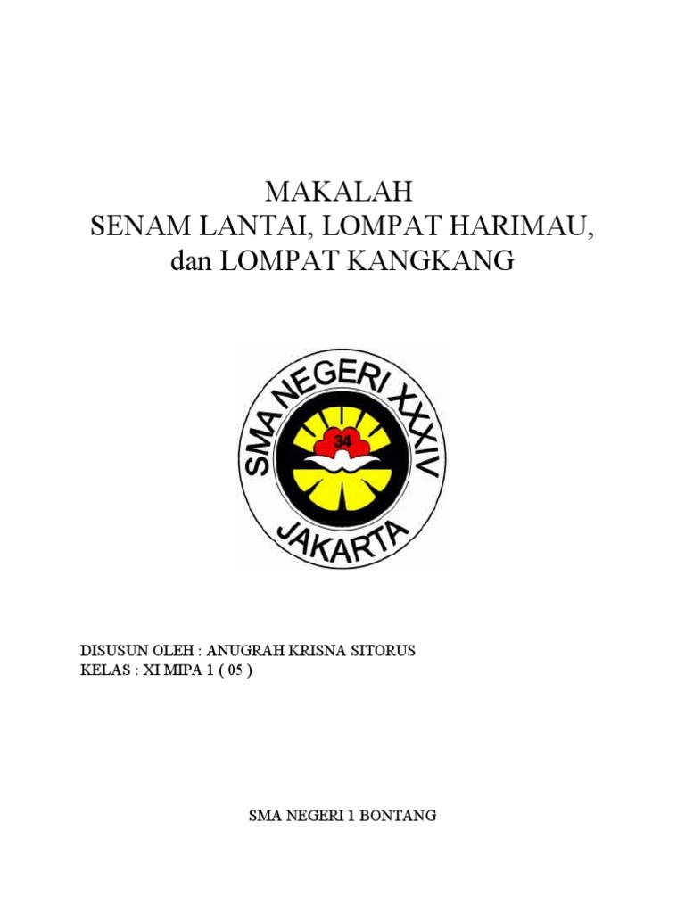 Makalah Senam Lantai | PDF
