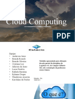 Apresentação Cloud Computing